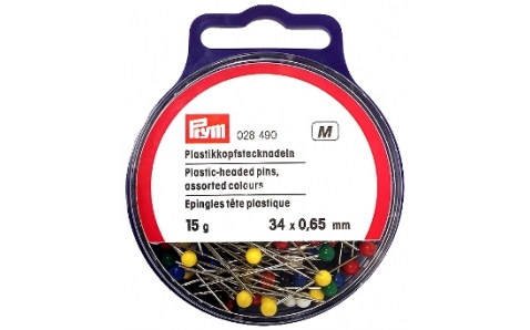 028490 Prym Булавки портновские 34х0,65мм 15г