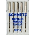 130MET Иглы Schmetz для ниток метталик  №90 по 5шт(MAG)
